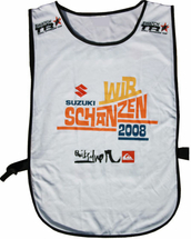 Pettorina alllenamento universale bianco