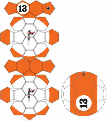 Soccer Pool - Palloni da calcio biliardo personalizzato