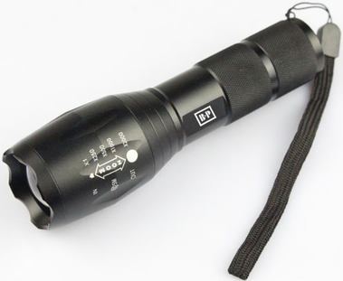 Torcia a LED con incisione laser