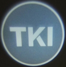 MIni torcia promozionale a LED con proiezione del logo a colori