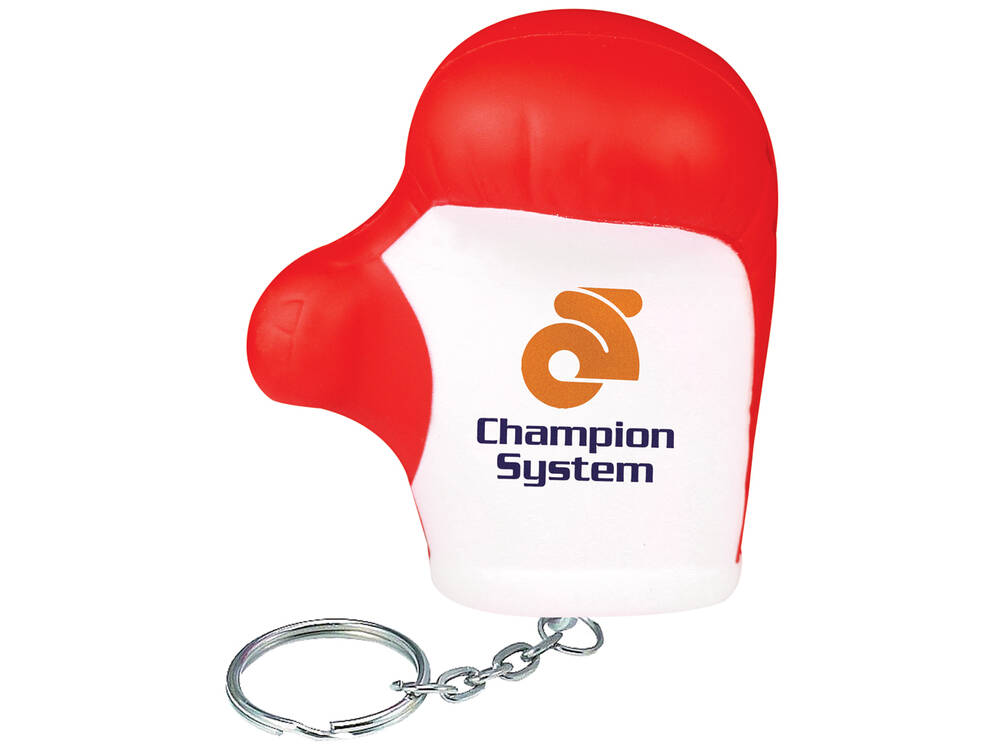 Portachiavi antistress a forma di guanto da boxe