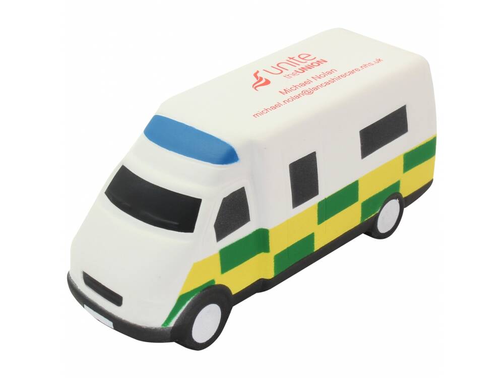 Pallina antistress a forma di ambulanza