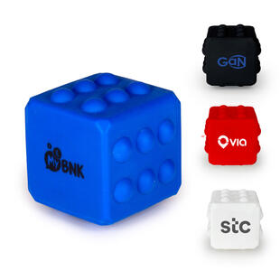 Variazioni di colore del cubo antistress da 55 mm