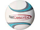 Pallone da calcio disegno a 6 pannelli Net Describe
