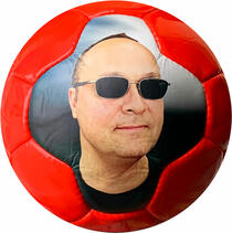 pallone da calcio con stampa digitale