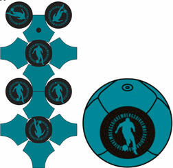 lay-out disegno a 14 pannelli TELE