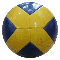 Carbon Optic Fußball 20 Panel 'X' Design