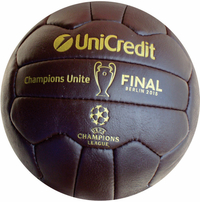 PALLONE STILE RETRO in vera pelle