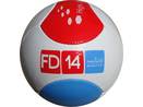 mini pallone da calcio a 6 pannelli FD14