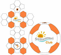 lay-out Mini Palla - Disegno a 26 penta-Pannelli