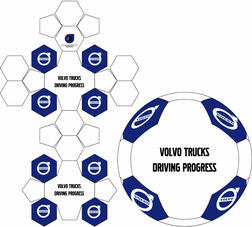 lay-out Mini Palla - Disegno a 26 penta-Pannelli