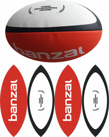 lay-out Palla da Rugby