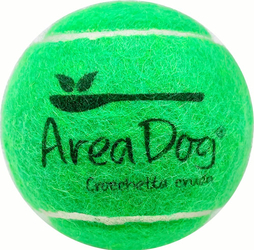 pallina da tennis per cani giallo