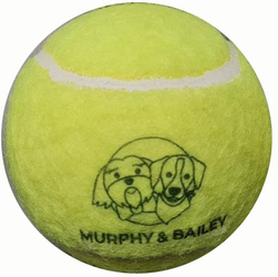 pallina da tennis per cani giallo