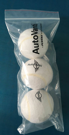 Zip - Borsa per 3 o 4 palline da tennis