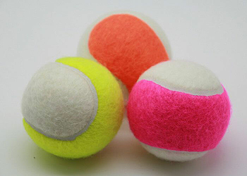 Palline da tennis bicolore