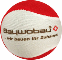 Palla Rimbalzante sull' acqua, rosso/bianco