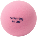 Palla in gommapiuma, pink - PORI APERI_rimbalzo normale