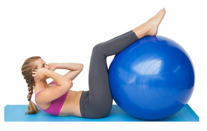 Palla da ginnastica o palla da seduti