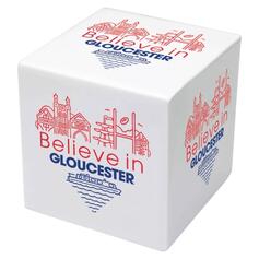 Cubo antistress 48 mm bianco