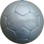 Pallone da calcio effetto carboni disegno classico