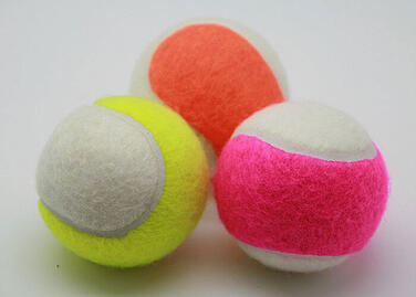 Palline da tennis bicolore