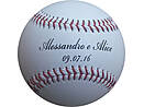 Palla da baseball con data