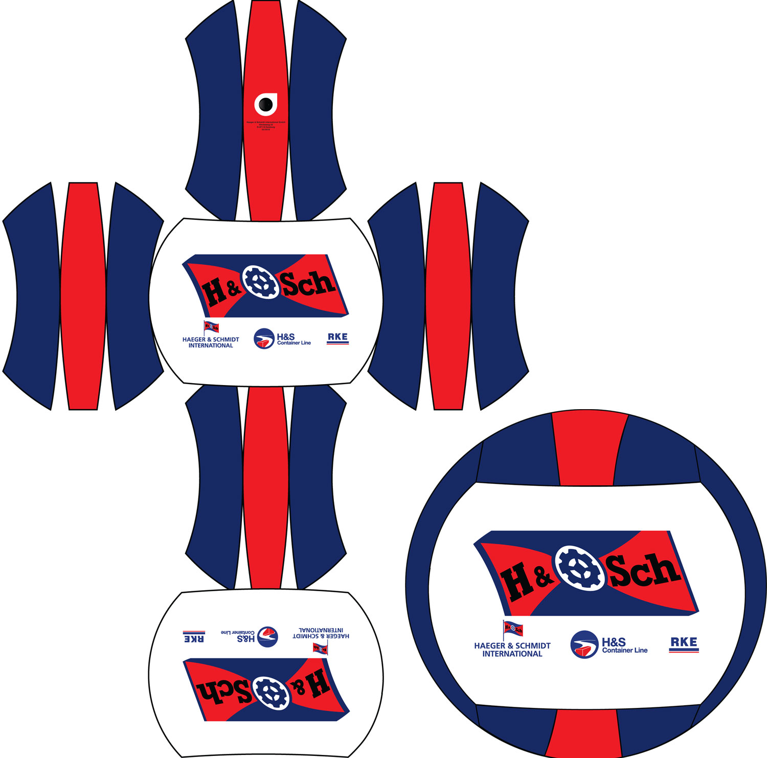 Palle da pallavolo in neoprene personalizzati