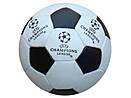 Pallone in gommapiuma Champ. Leag. nero-bianco