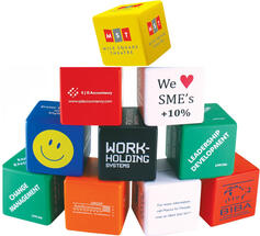 varianti di cubi antistress 63mm